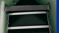 Plancher vert olive