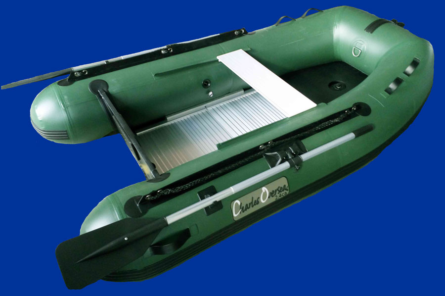 Bateau plancher aluminium 2.4ca vert kaki Bateau plancher aluminium 2.4ca vert kaki